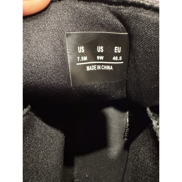 Purple Dog Floral Design Woman's Hiking Fashion Boots Size 9 Lace Up - Picture 9 of 9